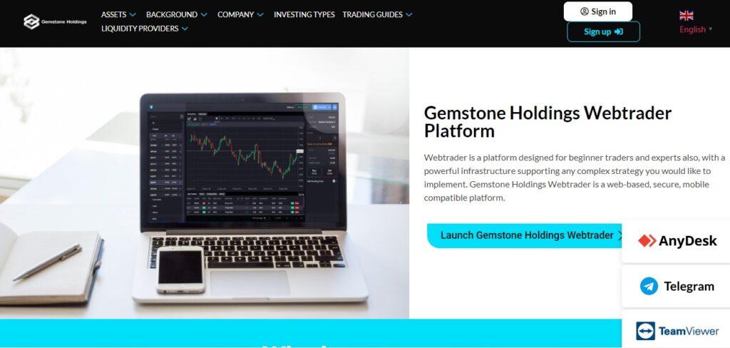gemstone trading platform